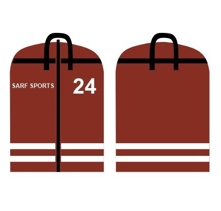 Customized Hockey Garment Bags / Custom Jersey Bags
